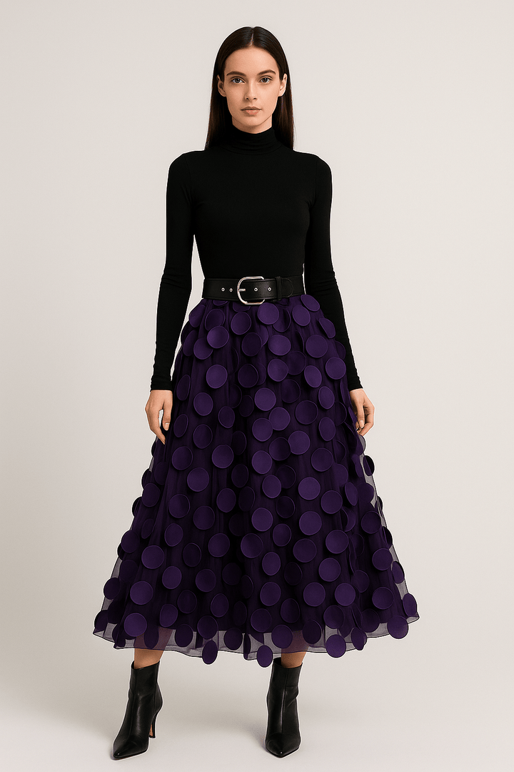 Sophé | Damen Midirock – Modell Ida, Sanfte A-Linie & Federleichtes Material
