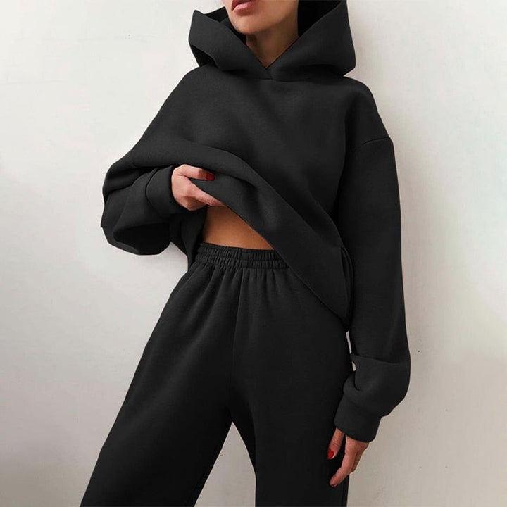 Jogging-Set Synthetik-Mischgewebe Polyester Regular Fit Angenehm Zu Tragen