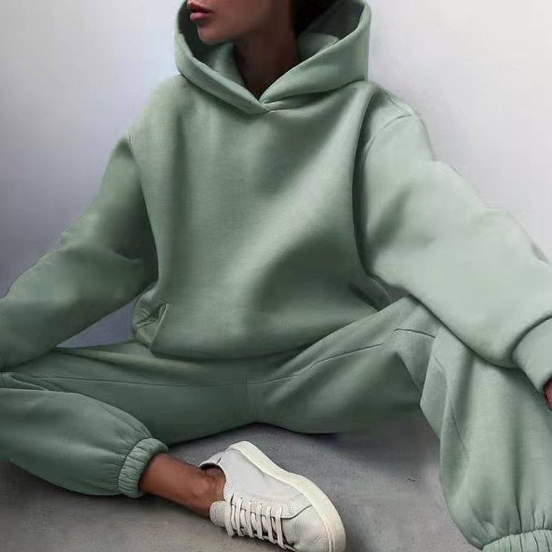 Jogging-Set Synthetik-Mischgewebe Polyester Regular Fit Angenehm Zu Tragen