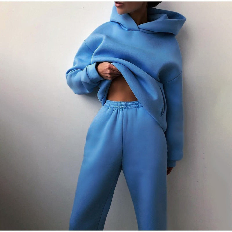 Jogging-Set Synthetik-Mischgewebe Polyester Regular Fit Angenehm Zu Tragen