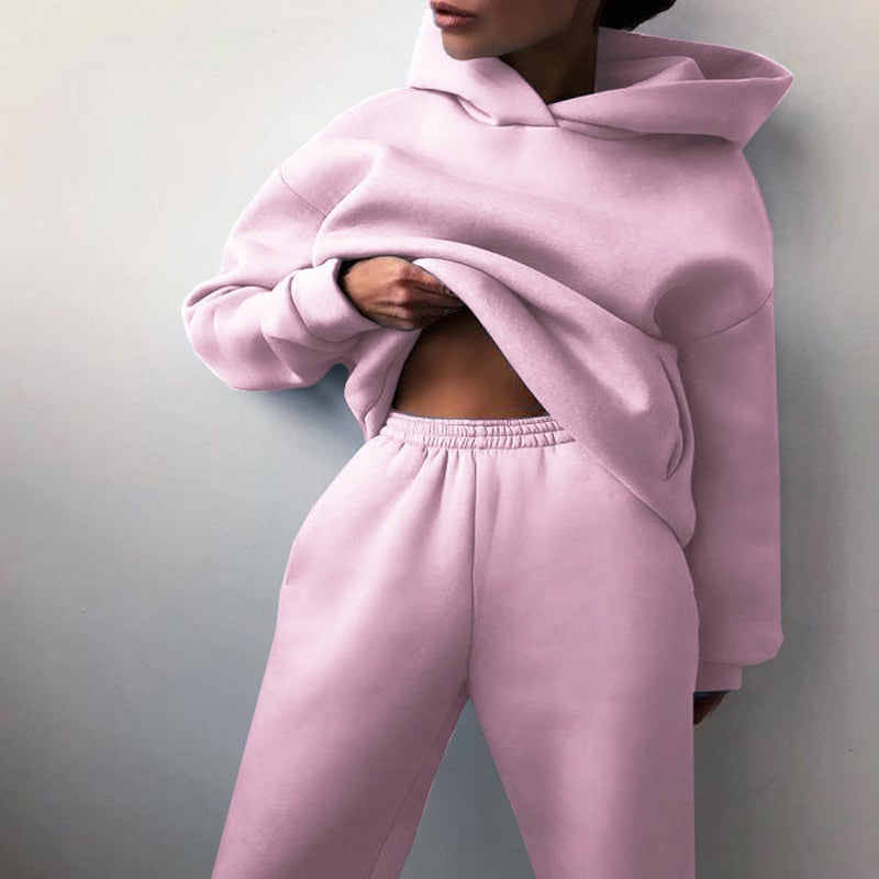 Jogging-Set Synthetik-Mischgewebe Polyester Regular Fit Angenehm Zu Tragen