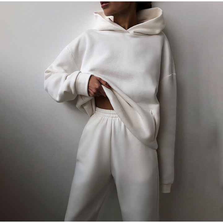 Jogging-Set Synthetik-Mischgewebe Polyester Regular Fit Angenehm Zu Tragen