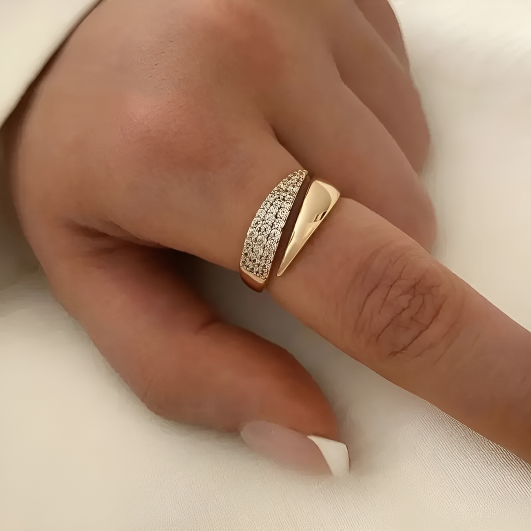 Eleganter Haven Ring Schmuckstück Accessoire Stil Komfort Selbstbewusstsein