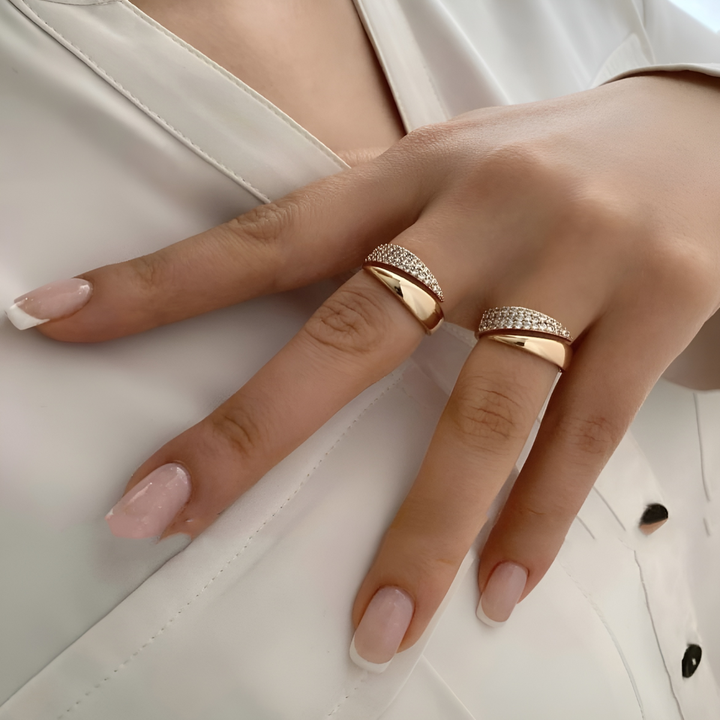 Eleganter Haven Ring Schmuckstück Accessoire Stil Komfort Selbstbewusstsein