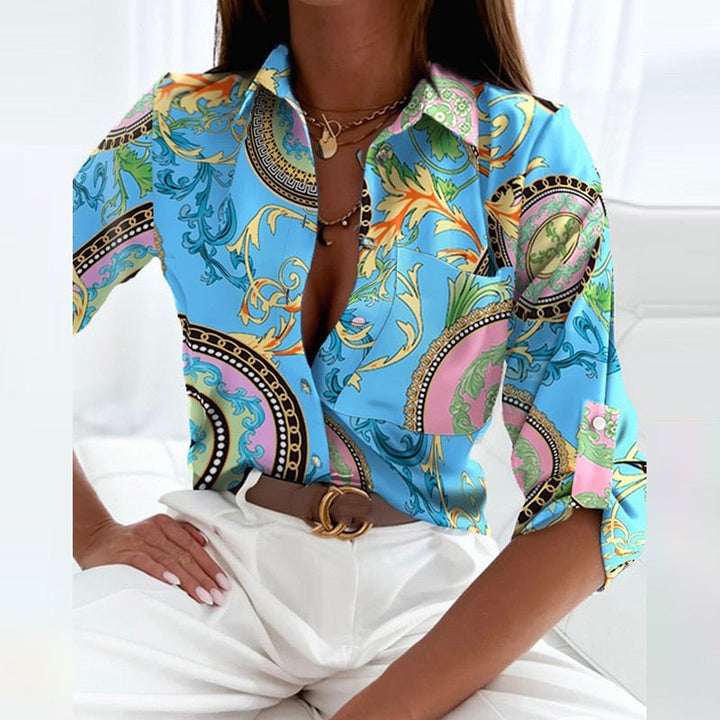 Isana | Damen Bluse – Klassischer Kragen, Atmungsaktives Material & Edle Passform