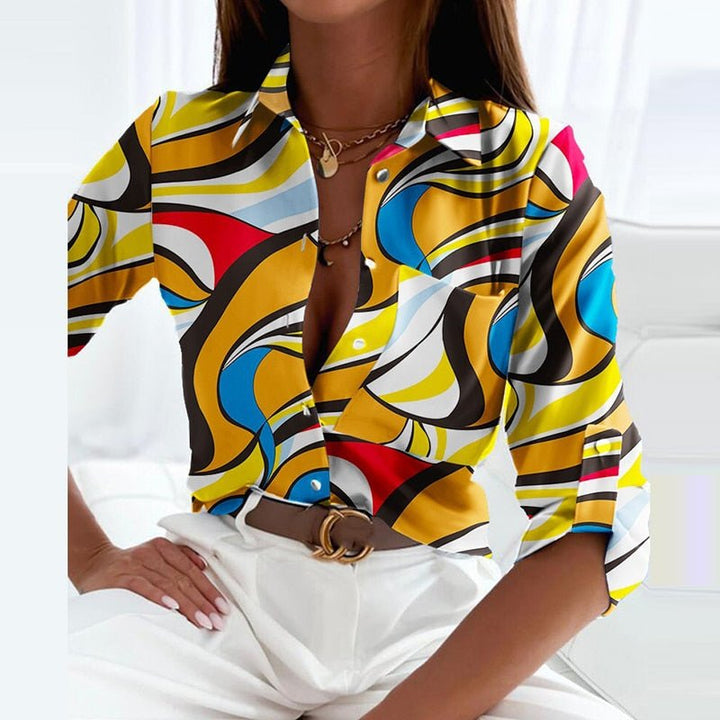 Isana | Damen Bluse – Klassischer Kragen, Atmungsaktives Material & Edle Passform