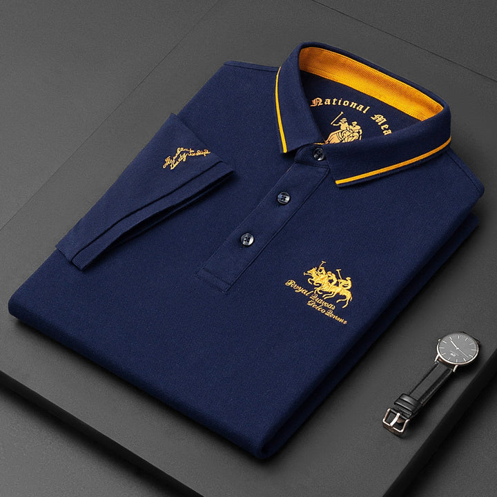 Polohemd Herren Baumwolle – Lässiges Poloshirt Mit Knopfleiste