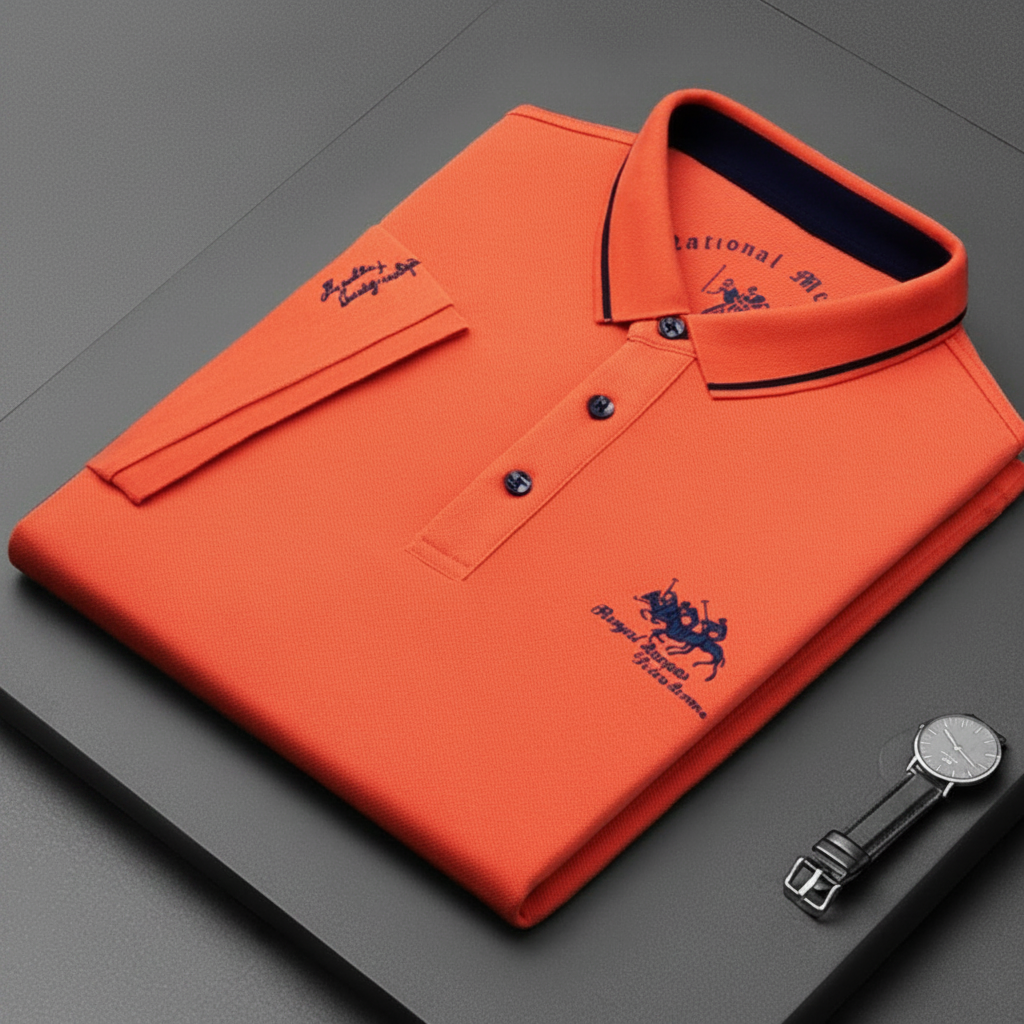 Poloshirt Herren Baumwolle Kurzarm – Mit Knopfleiste Für Büro Und Freizeit