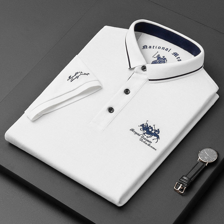 Polohemd Herren Baumwolle – Lässiges Poloshirt Mit Knopfleiste