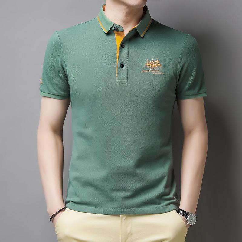 Polohemd Herren Baumwolle – Lässiges Poloshirt Mit Knopfleiste