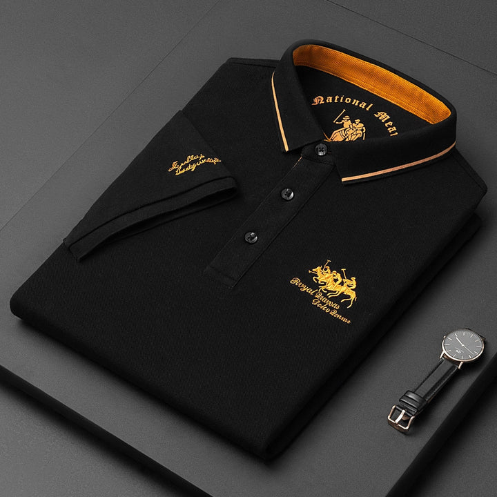 Polohemd Herren Baumwolle – Lässiges Poloshirt Mit Knopfleiste