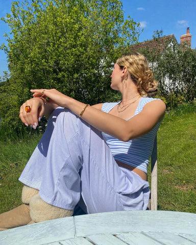 Loungehose Für Damen Mit Relaxed Fit Elastischem Bund Weich Leicht Und Bequemen Seitentaschen Für Ultimativen Komfort