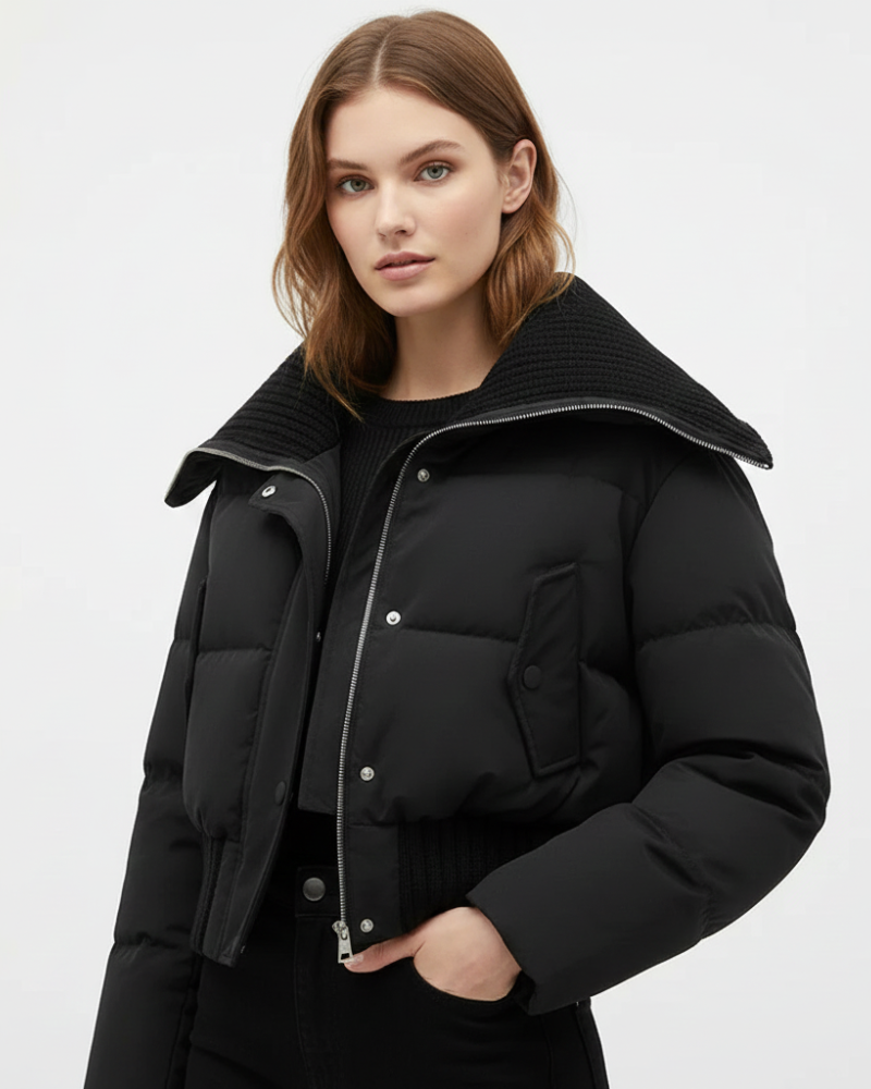 Damen Daunenjacke Oversize – Steppmuster & Leichte Wärme