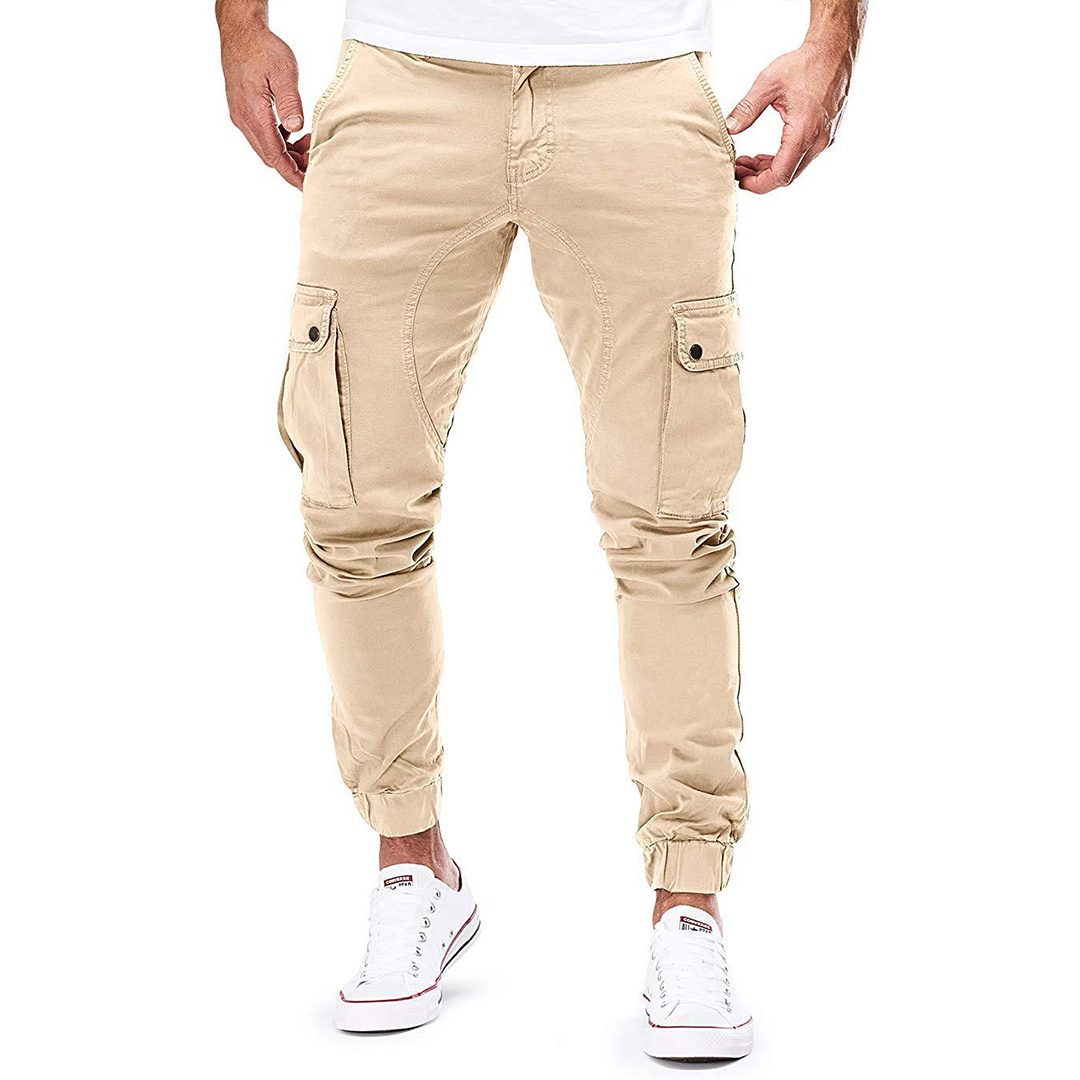 Herren Moderne Cargohose Mit Langen Taschen Für Herren