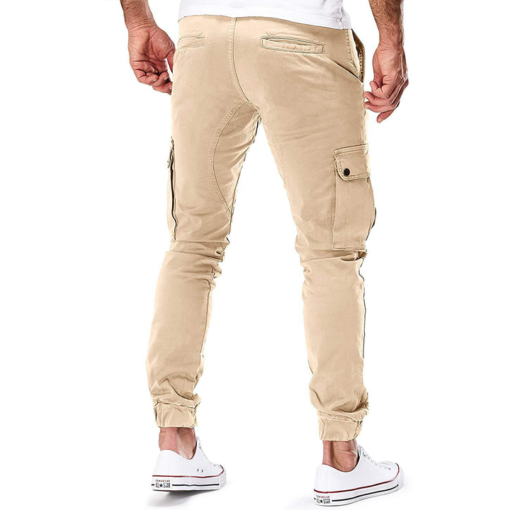Herren Moderne Cargohose Mit Langen Taschen Für Herren