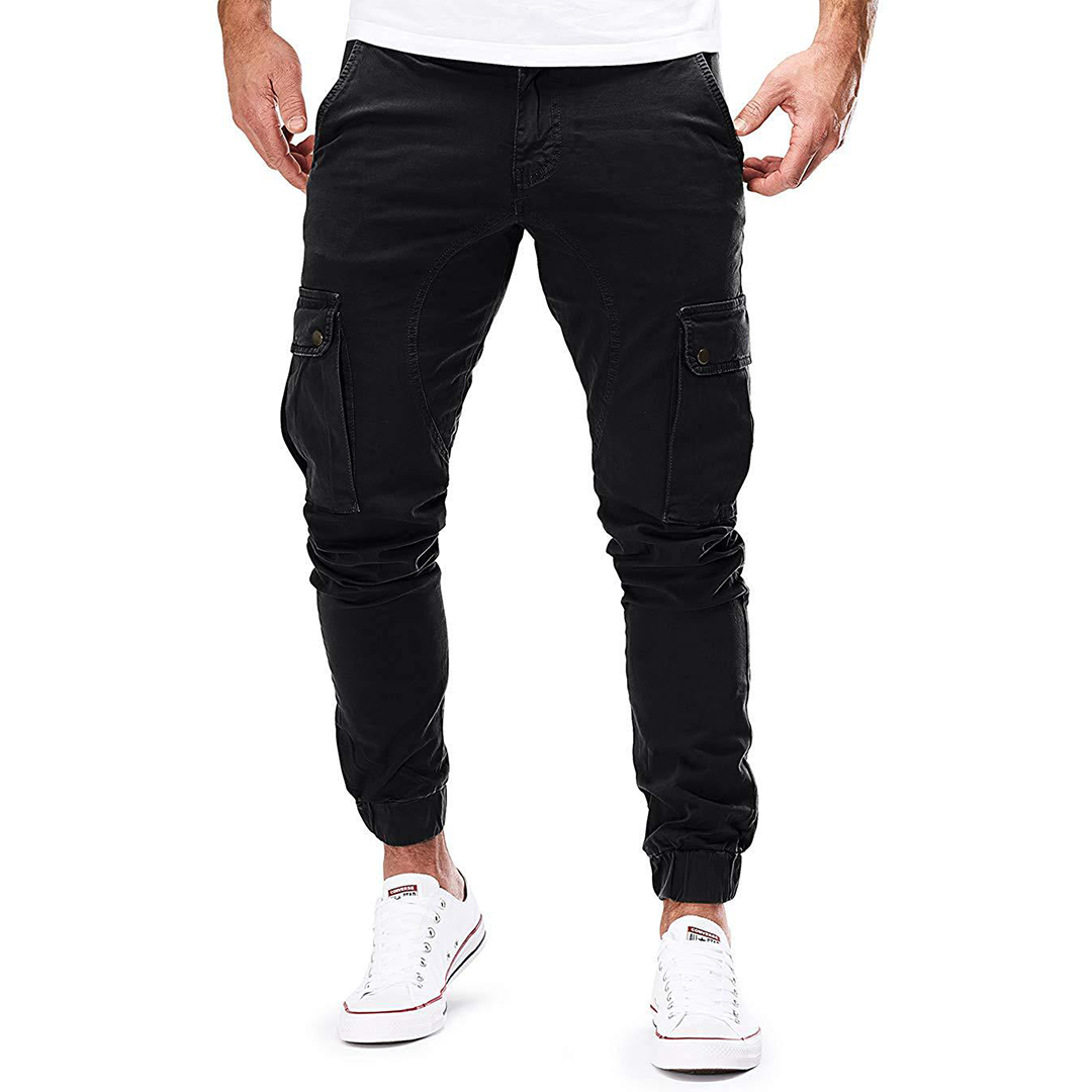 Herren Moderne Cargohose Mit Langen Taschen Für Herren