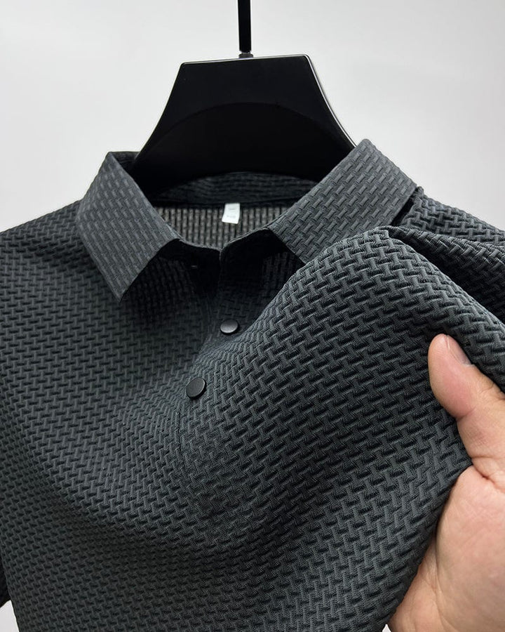 Beya | Herren Polohemd – Markante Struktur, Leichtes Material & Business-Casual Stil