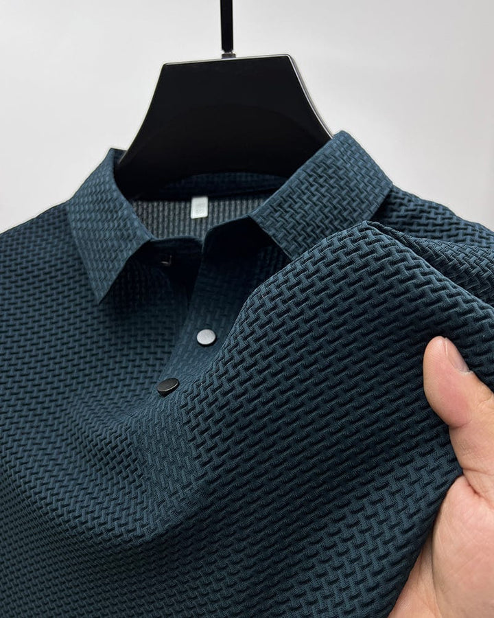 Beya | Herren Polohemd – Markante Struktur, Leichtes Material & Business-Casual Stil