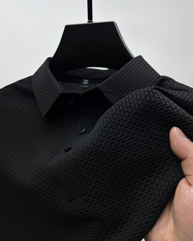 Beya | Herren Polohemd – Markante Struktur, Leichtes Material & Business-Casual Stil