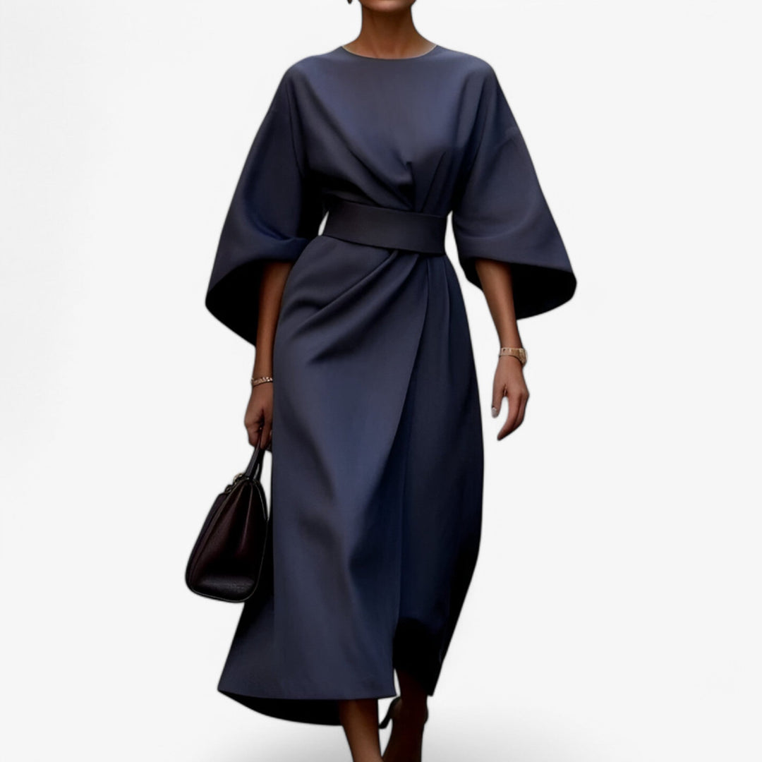 Elora | Asymmetrisches Damen-Festkleid – Mutige Fusion aus Anmut & modernem Design für die Stadt