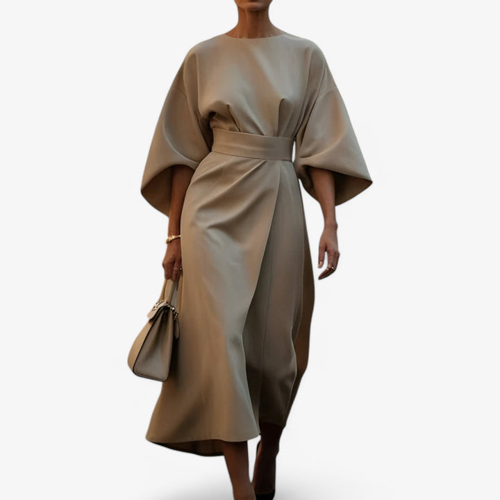 Elora | Asymmetrisches Damen-Festkleid – Mutige Fusion aus Anmut & modernem Design für die Stadt