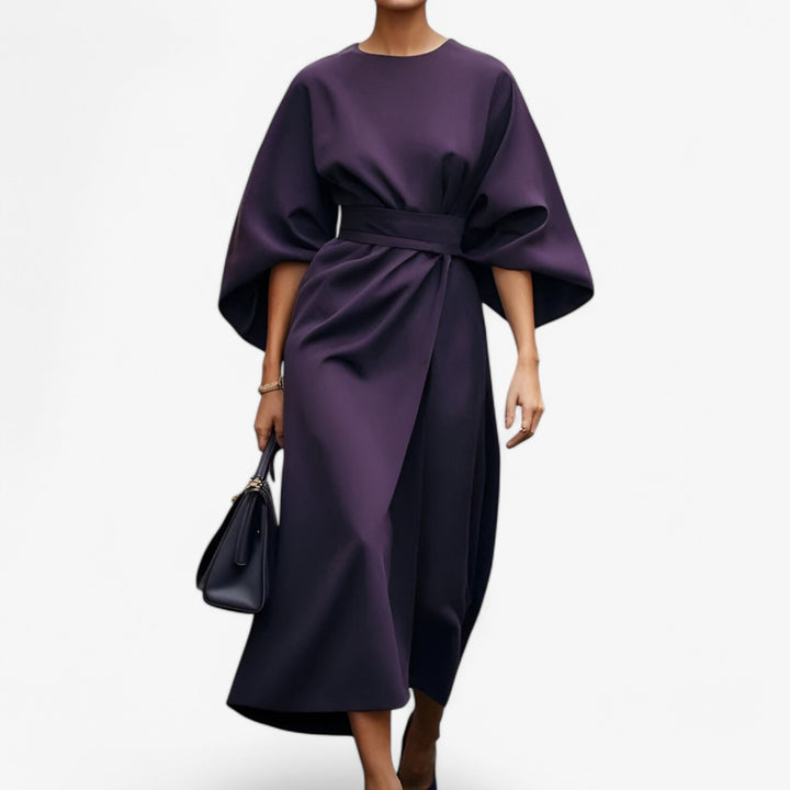 Elora | Asymmetrisches Damen-Festkleid – Mutige Fusion aus Anmut & modernem Design für die Stadt