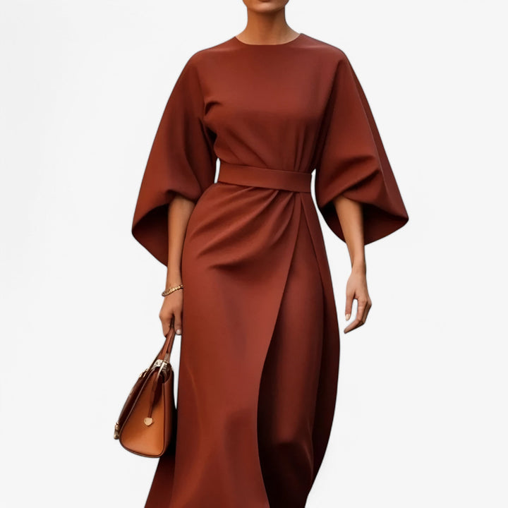 Elora | Asymmetrisches Damen-Festkleid – Mutige Fusion aus Anmut & modernem Design für die Stadt
