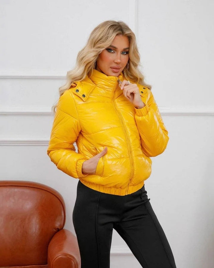 Damen Pufferjacke Leichte Übergangsjacke Für Frühjahr & Ganzjahres-Alltag