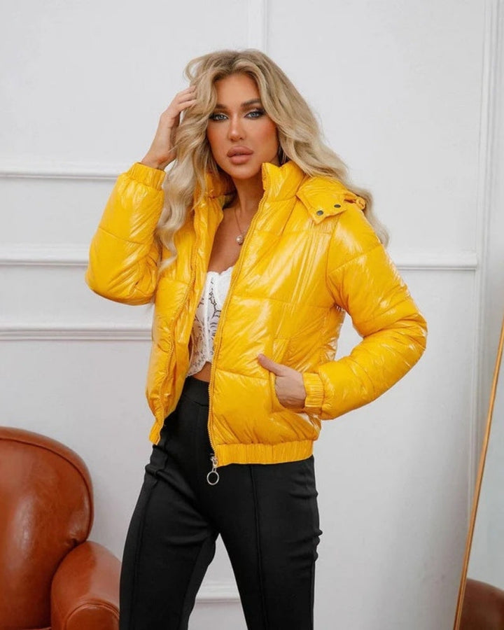 Damen Pufferjacke Leichte Übergangsjacke Für Frühjahr & Ganzjahres-Alltag