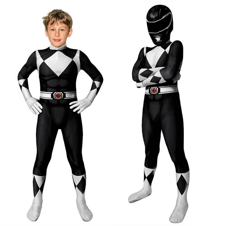 Ranger-Kostüm-Overall Für Kinder Superhelden-Cosplay-Designs