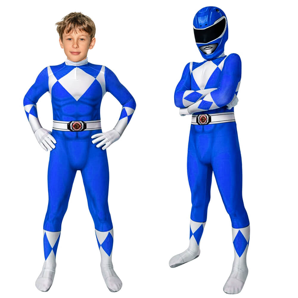 Ranger-Kostüm-Overall Für Kinder Superhelden-Cosplay-Designs