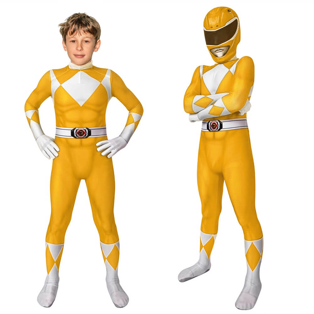 Ranger-Kostüm-Overall Für Kinder Superhelden-Cosplay-Designs