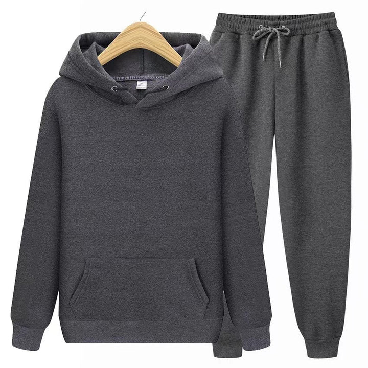 Unisex Hoodie Und Jogginghose Im Zweiteiler Set Weiches Material Lockere Passform