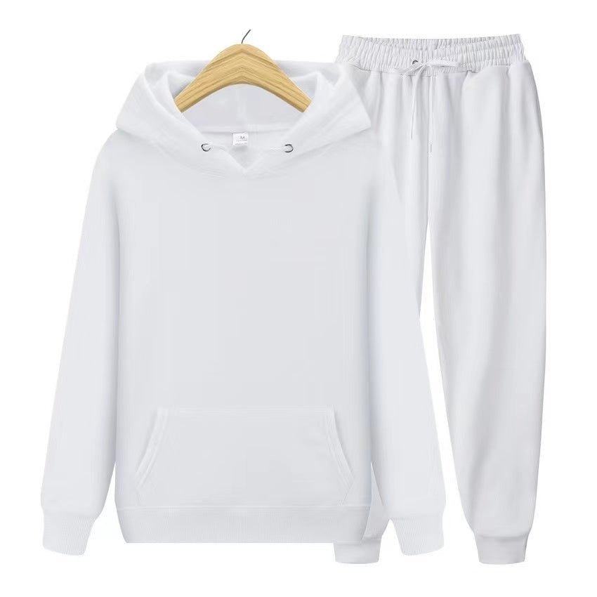 Unisex Hoodie Und Jogginghose Im Zweiteiler Set Weiches Material Lockere Passform