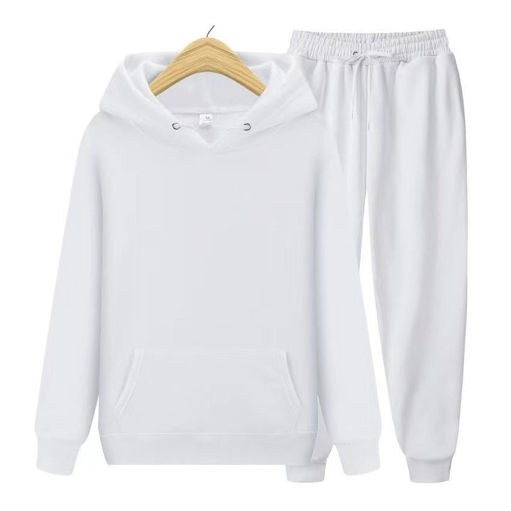 Unisex Hoodie Und Jogginghose Im Zweiteiler Set Weiches Material Lockere Passform