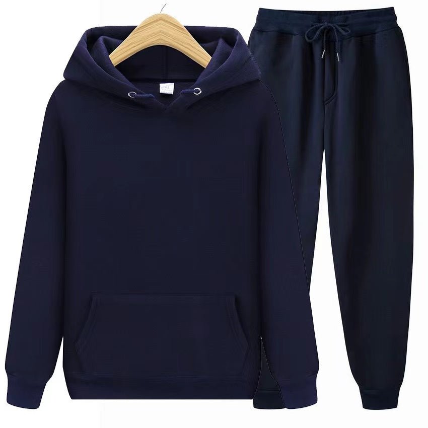 Unisex Hoodie Und Jogginghose Im Zweiteiler Set Weiches Material Lockere Passform