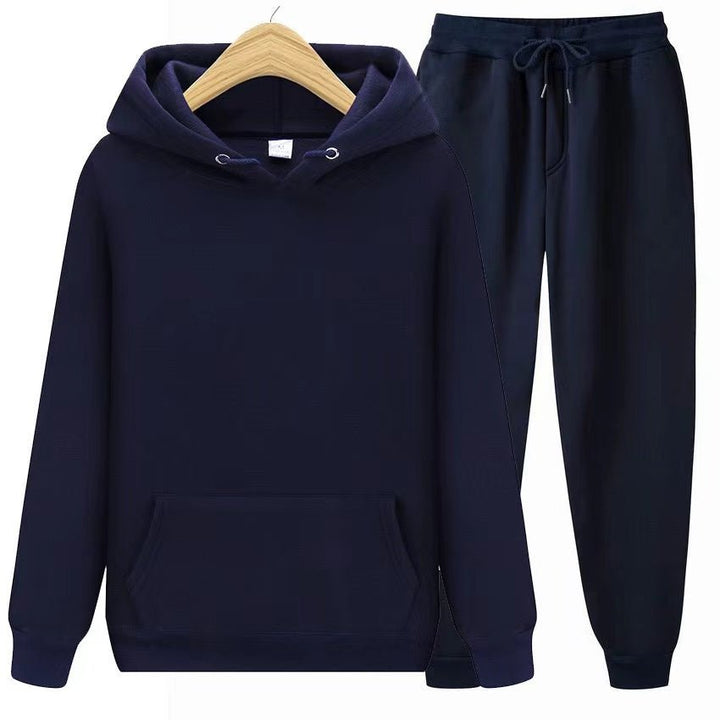 Unisex Hoodie Und Jogginghose Im Zweiteiler Set Weiches Material Lockere Passform