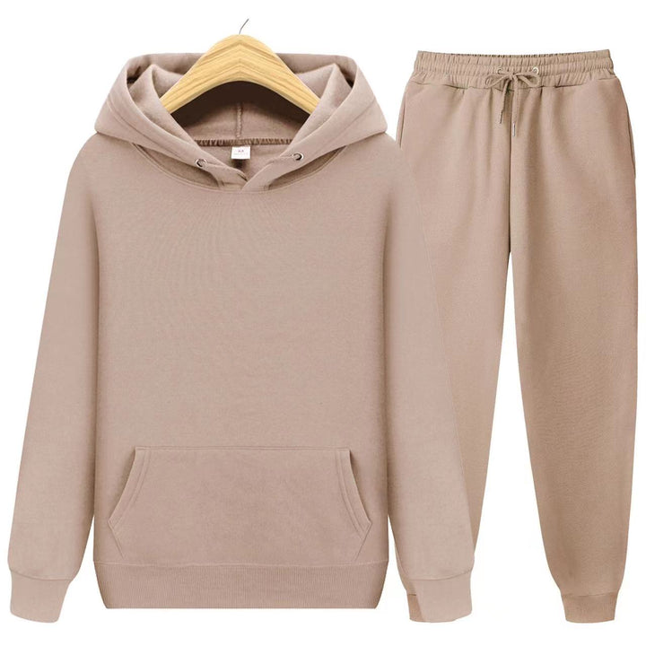 Unisex Hoodie Und Jogginghose Im Zweiteiler Set Weiches Material Lockere Passform