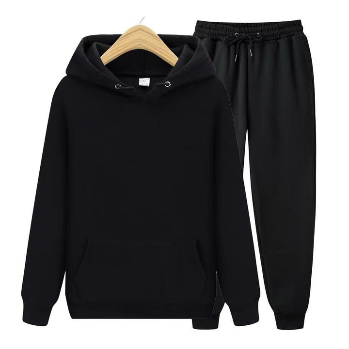Unisex Hoodie Und Jogginghose Im Zweiteiler Set Weiches Material Lockere Passform