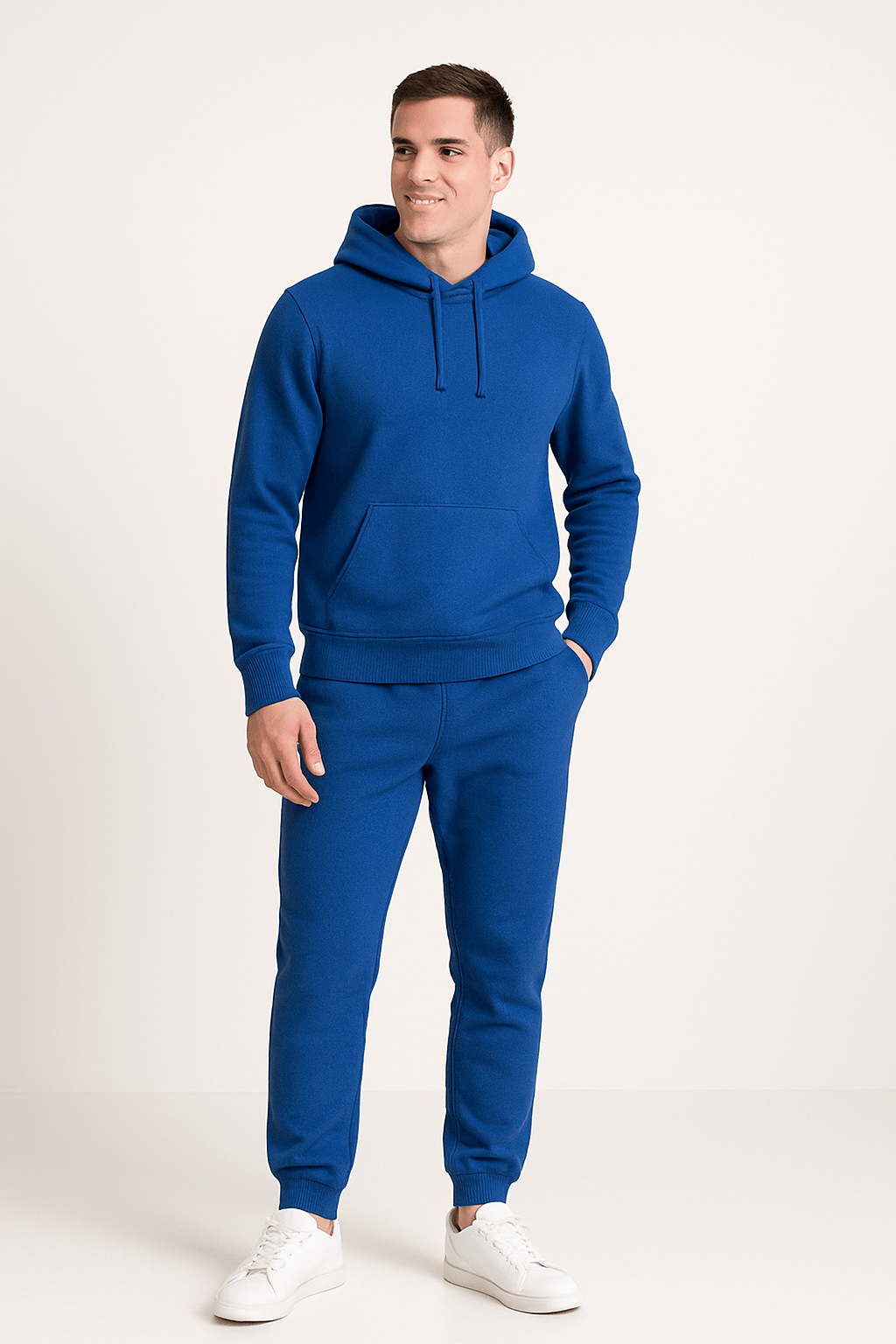 Unisex Hoodie Und Jogginghose Im Zweiteiler Set Weiches Material Lockere Passform
