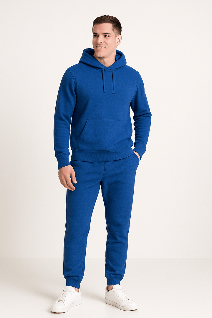 Unisex Hoodie Und Jogginghose Im Zweiteiler Set Weiches Material Lockere Passform