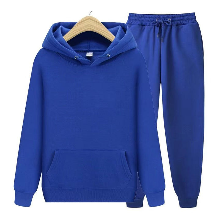 Unisex Hoodie Und Jogginghose Im Zweiteiler Set Weiches Material Lockere Passform
