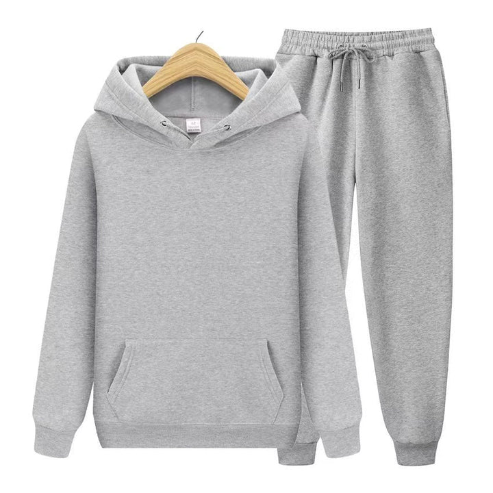 Unisex Hoodie Und Jogginghose Im Zweiteiler Set Weiches Material Lockere Passform
