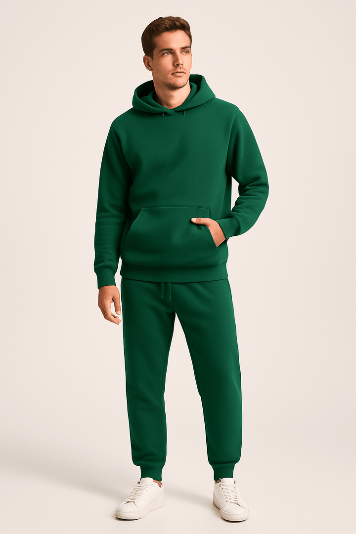 Unisex Hoodie Und Jogginghose Im Zweiteiler Set Weiches Material Lockere Passform