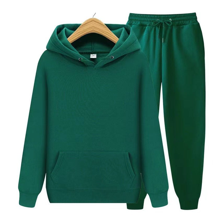Unisex Hoodie Und Jogginghose Im Zweiteiler Set Weiches Material Lockere Passform