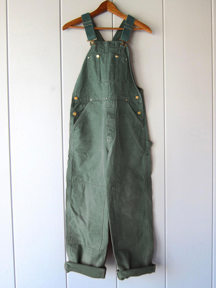 Robuste Gartenlatzhose aus Canvas für Herren – Strapazierfähige Latzhose für Landwirtschaft und Hof