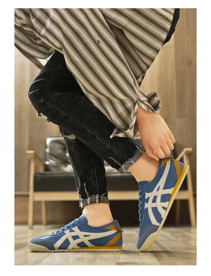 Damen und Herren Geometrische Sommer-Sneakers Gummisohle