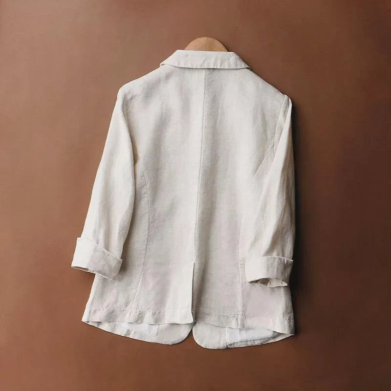 Leinenblazer Damen – Atmungsaktiv Und Elegant Für Den Sommer