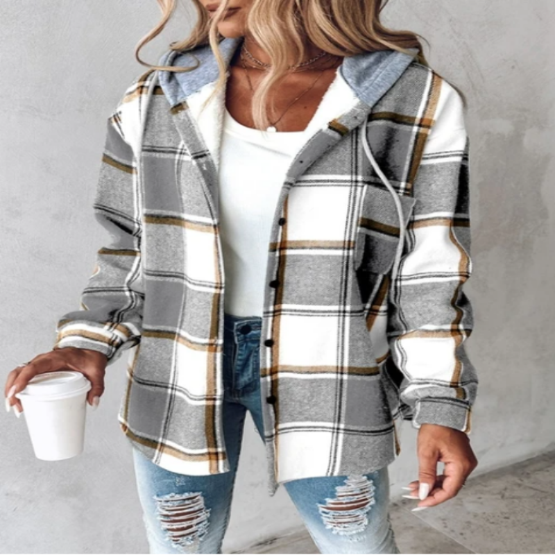 Damen Winter Jacke Kapuzen Warm Bequem Stylisch Draußen