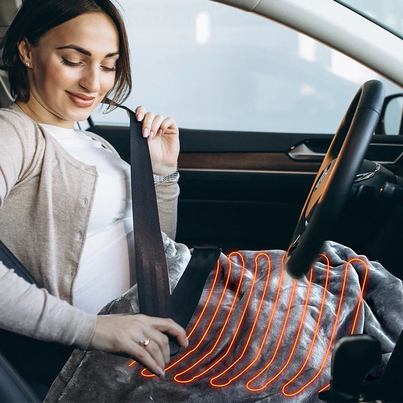 Elektrische Decke Für Auto Mit Timer Und 9 Wärmelevel